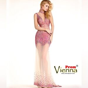 Vienna Prom Dress Style 1083 - Size 2 🩷